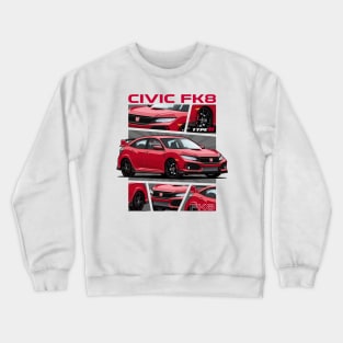 Civic Type R FK8 Crewneck Sweatshirt